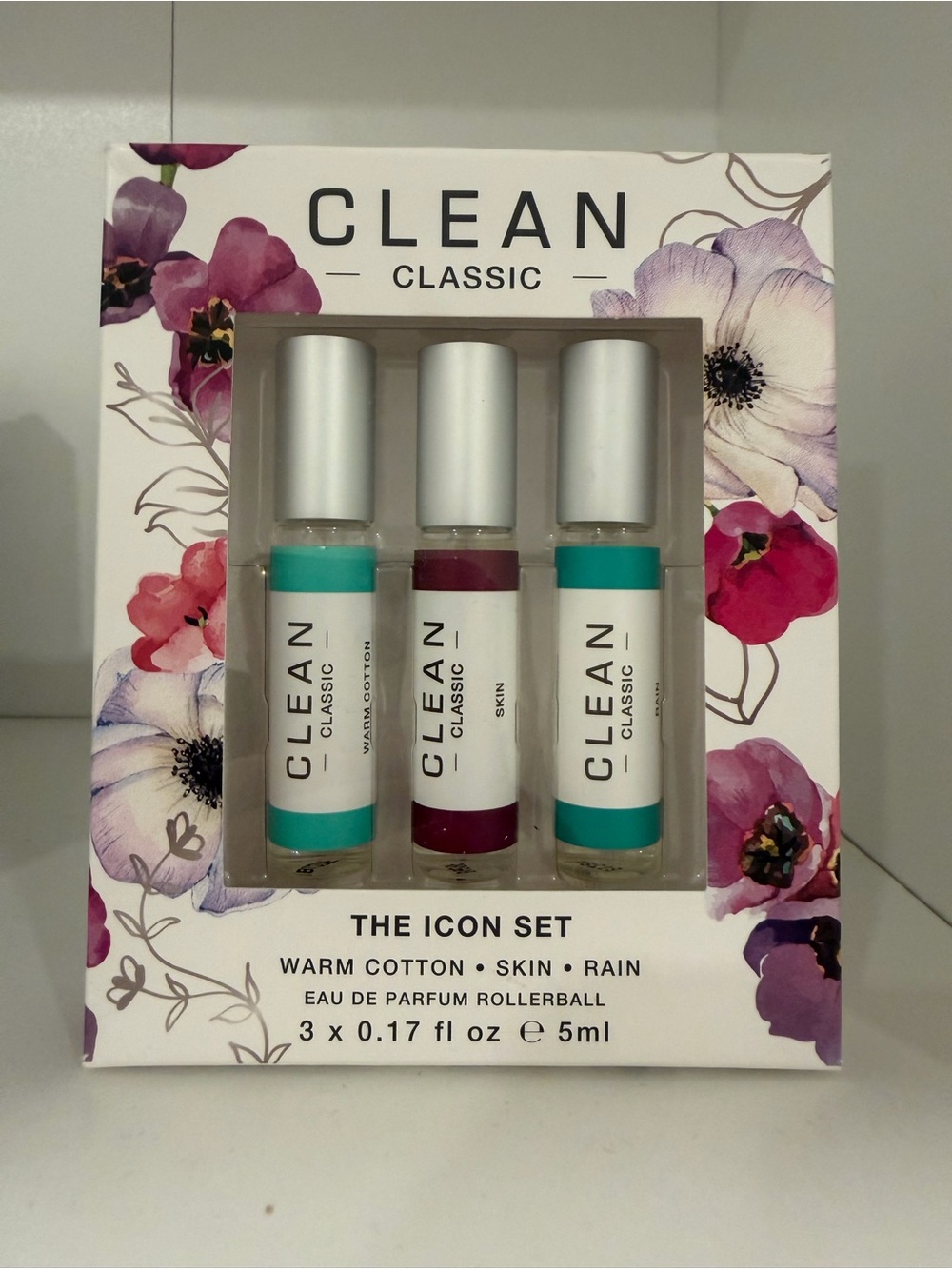 Classic The Icon Set - Warm Cotton, Skin & Rain (3 x 5ml)